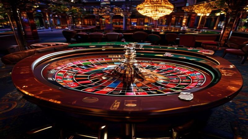 Bánh xe Roulette châu Âu 37 ô tại sảnh live 8888J
